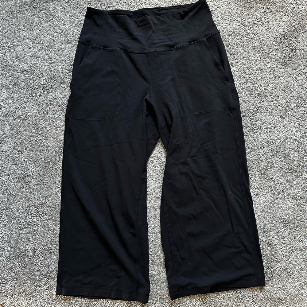 lululemon Align Black Wide-Leg Pants